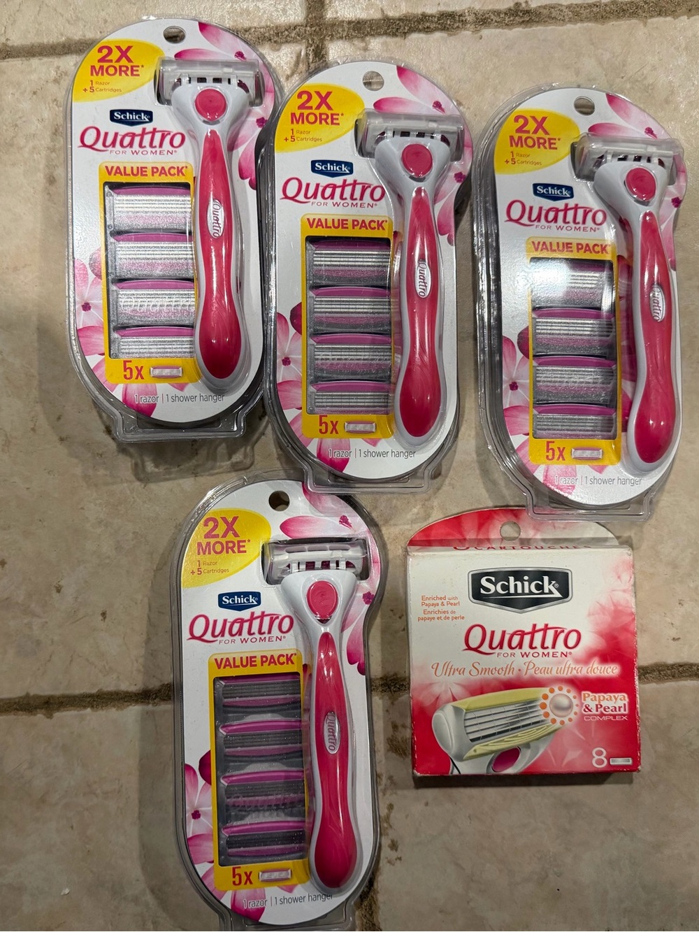 Women’s razors new